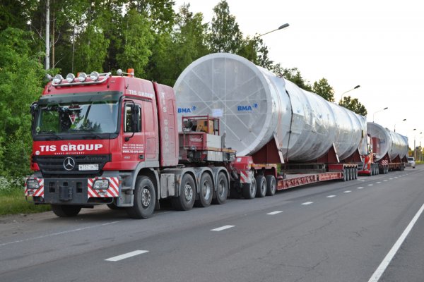 Мультимодальная транспортировка негабаритного оборудования для химической отрасли 3