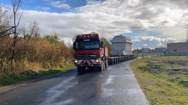 Транспортировка негабаритного оборудования 1