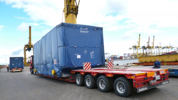 第一批风机设备在哈萨克斯坦运输 1