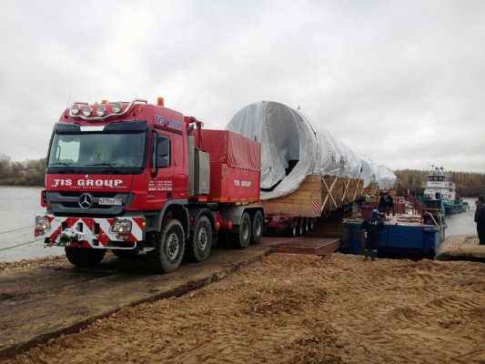 Проект по доставке крупной партии тяжеловесного оборудования 2