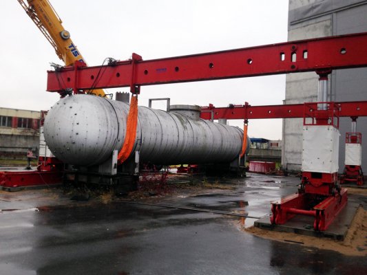 Комплексная логистика 210-тонного оборудования 1