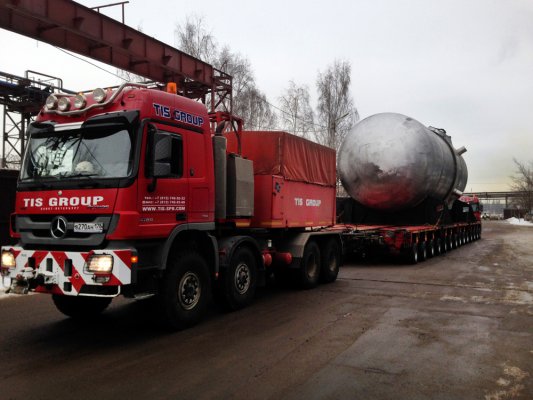 <h1>340吨的反应器的运输</h1>