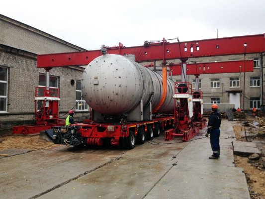 Комплексная логистика 210-тонного оборудования 2